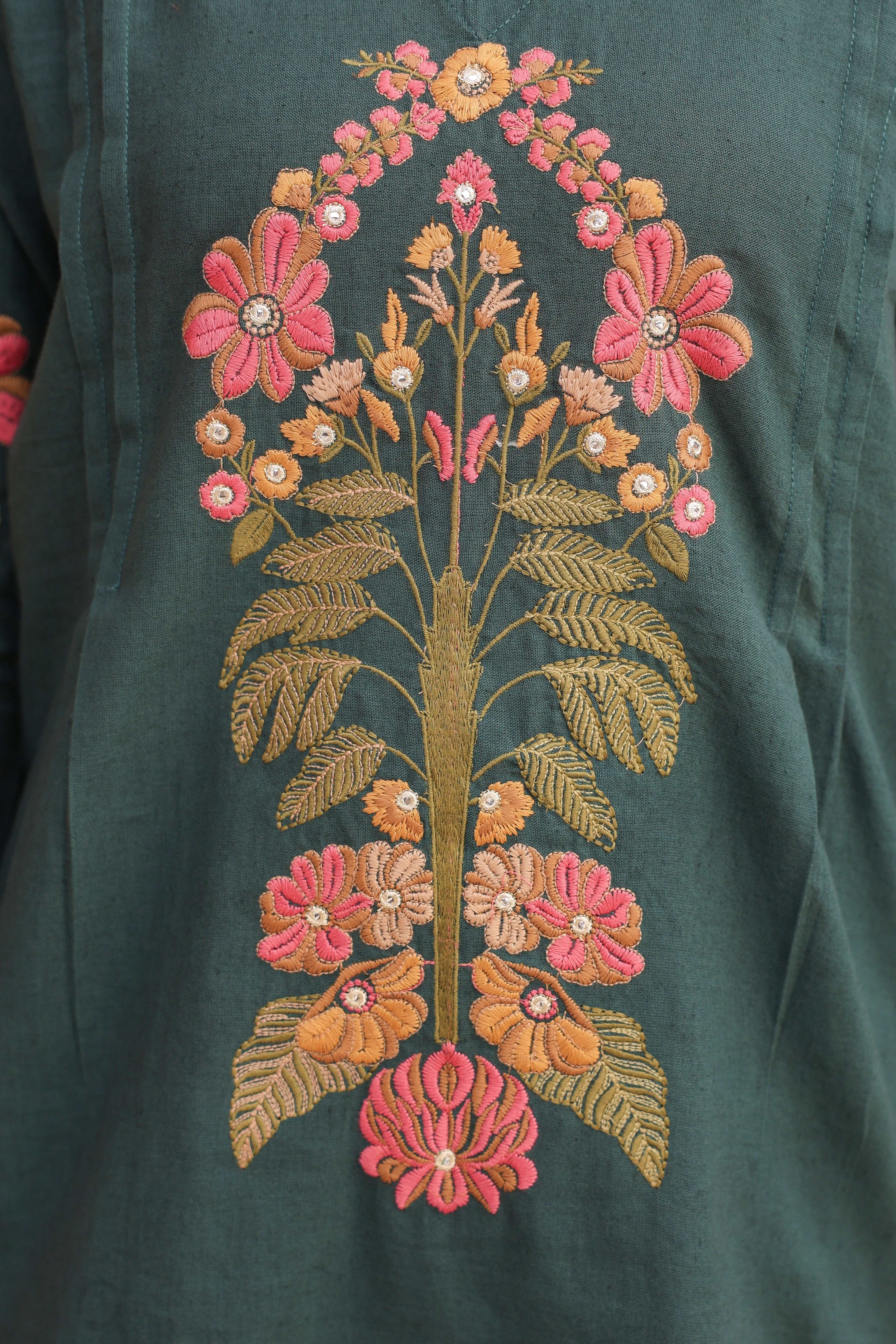Women's Printed Tunic and Trouser Co-Ord Set