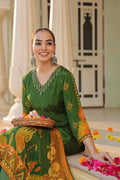 Women Ethnic Motifs Printed Beads and Stones Kurta Set With Dupatta