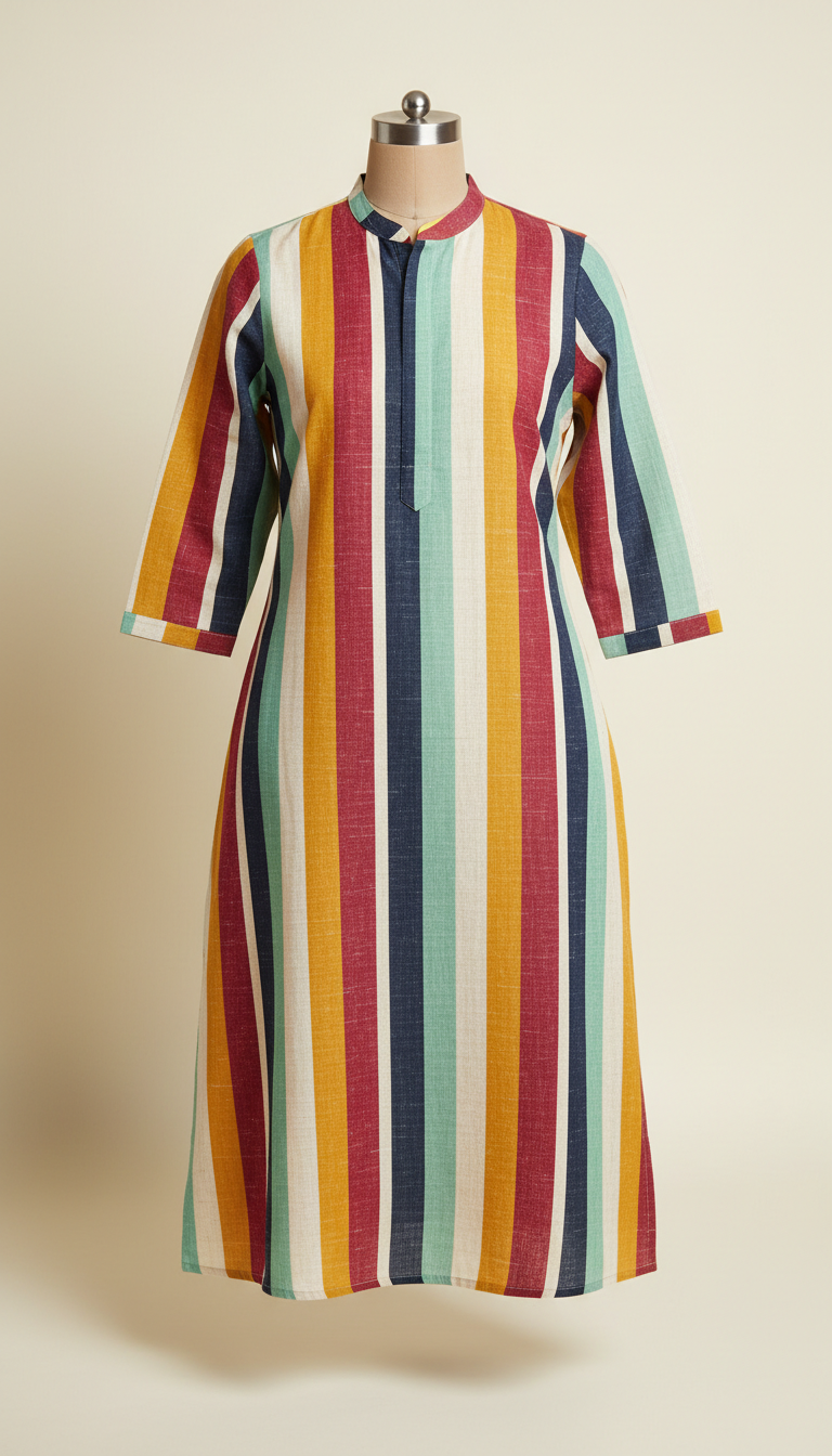 Tailored Cotton Kurti For Everyday Statement